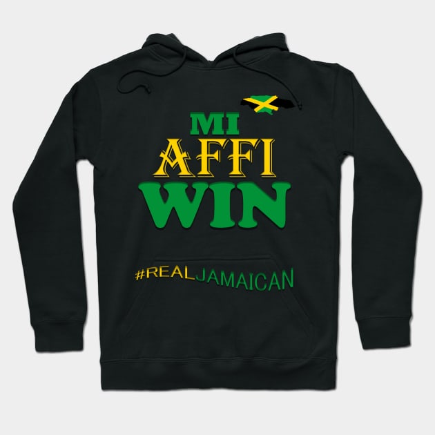 Jamaica Slogan, Jamaican Hoodie by alzo